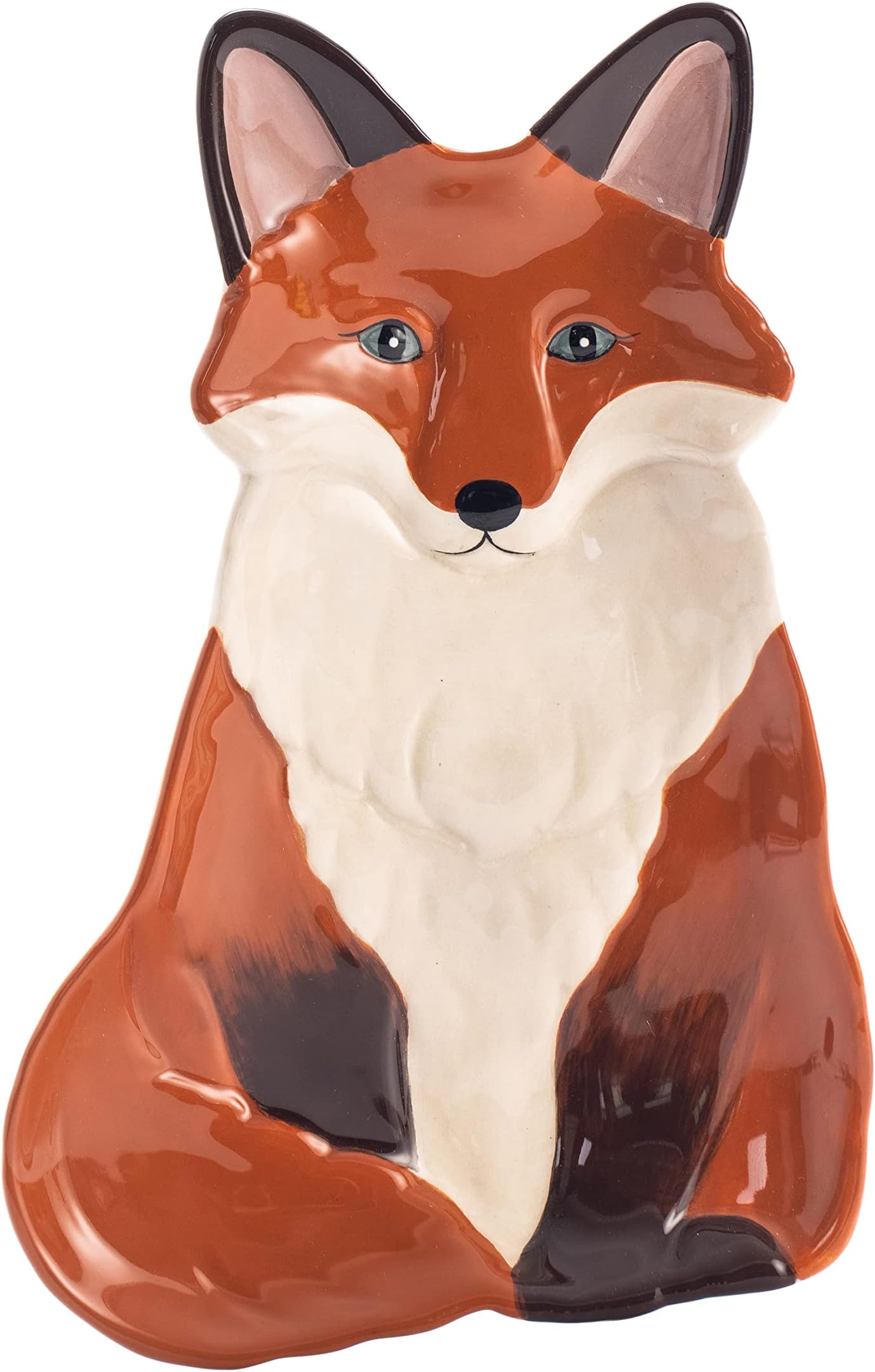 Fox Ceramic Spoon Rest, Microwave and Dishwasher Safe