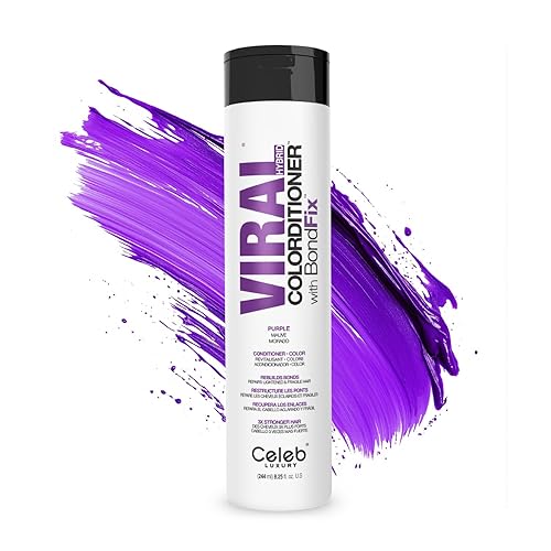 Celeb Luxury Colorwash Color Depositing Conditioner Bondfix Bond Rebuilder Semi Permanent Hair Color Conditioner and Mask Vegan Hair Dye Viral and