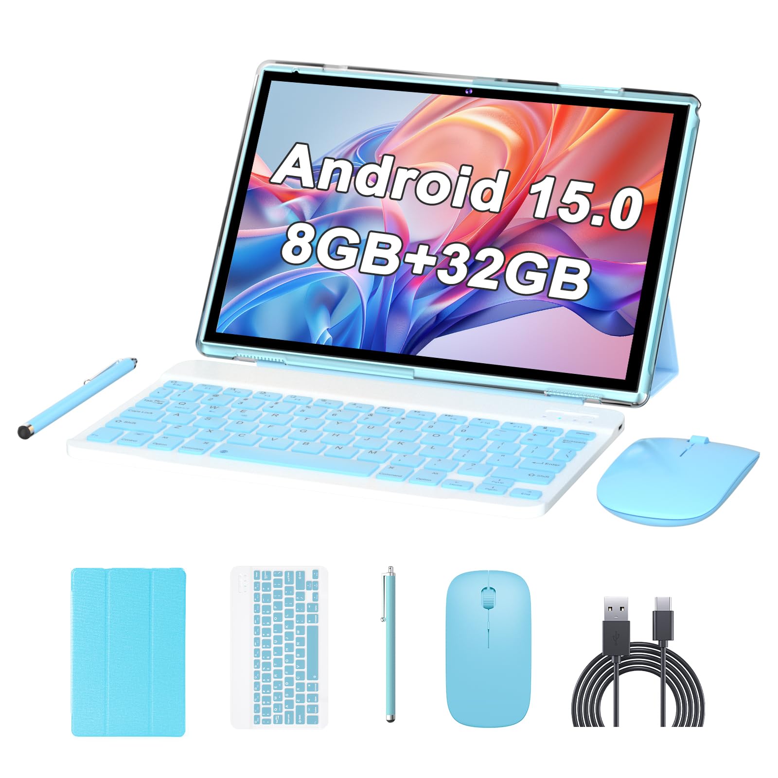 Androidタブレット 10.1インチ キーボード　マウス　フルセット Amazon.co.jp: タブレット 10インチ Android 15 タブレット キーボード