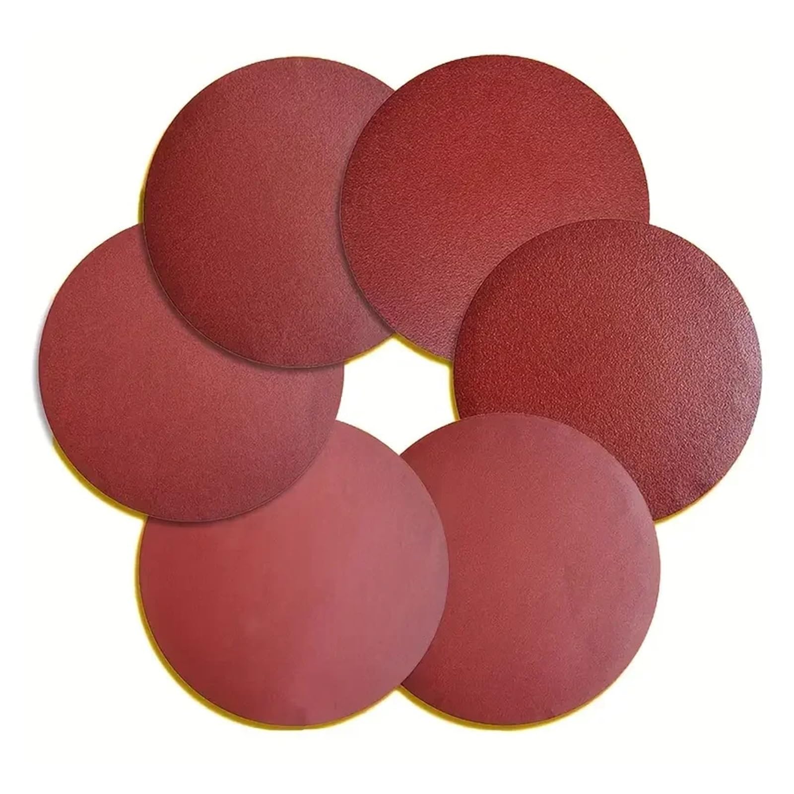 Hoja de 15/60 Uds. Juego papel lija 5 pulgadas for pulido alta eficiencia metales y madera Adecuado para lijar muebles, madera y metal(15Pcs 100Grits)