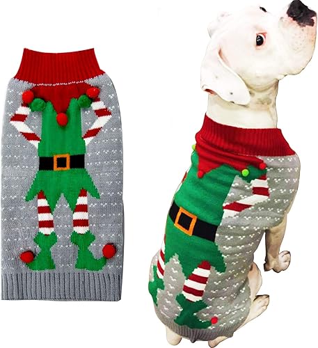 Miniatura 3 de Suéteres de Navidad para perros y para gatos, ropa para cachorro de bufón