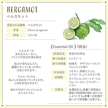 Amazon Botanical Labエッセンシャルオイル アロマオイル リラクゼーション に 初心者にもオススメ 人気5本セット ラベンダー ライム ベルガモット シダーウッド マンダリン 各5ml 精油 ブレンドオイル Botanical Lab エッセンシャルオイル