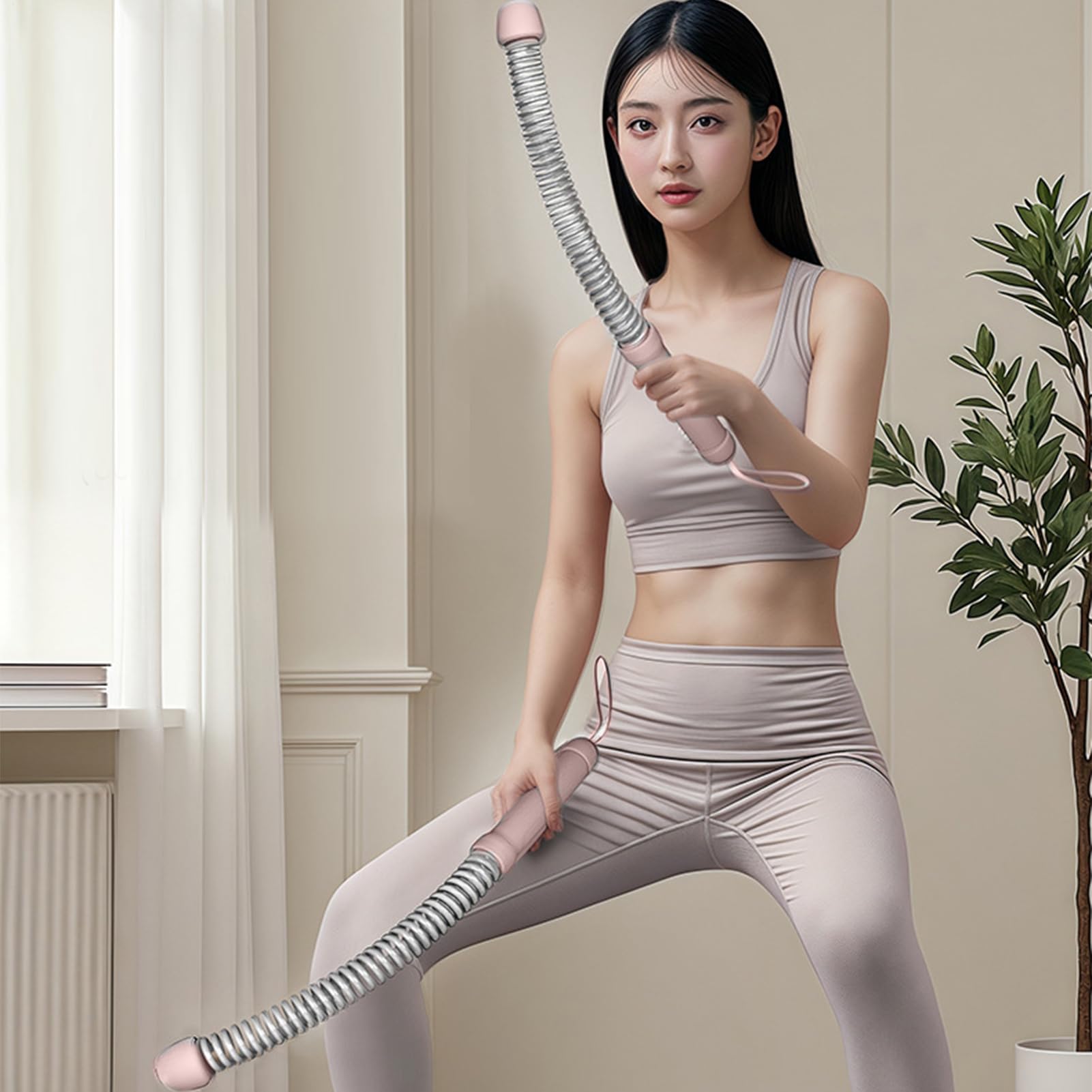 Cordes de combat - 1600 g - Cordes pratiques pour l'exercice de travail - Bâtons légers pour équipement de fitness - 2 tiges à ressort de rechange pour entraînement de force - Pour fitness, extérieur