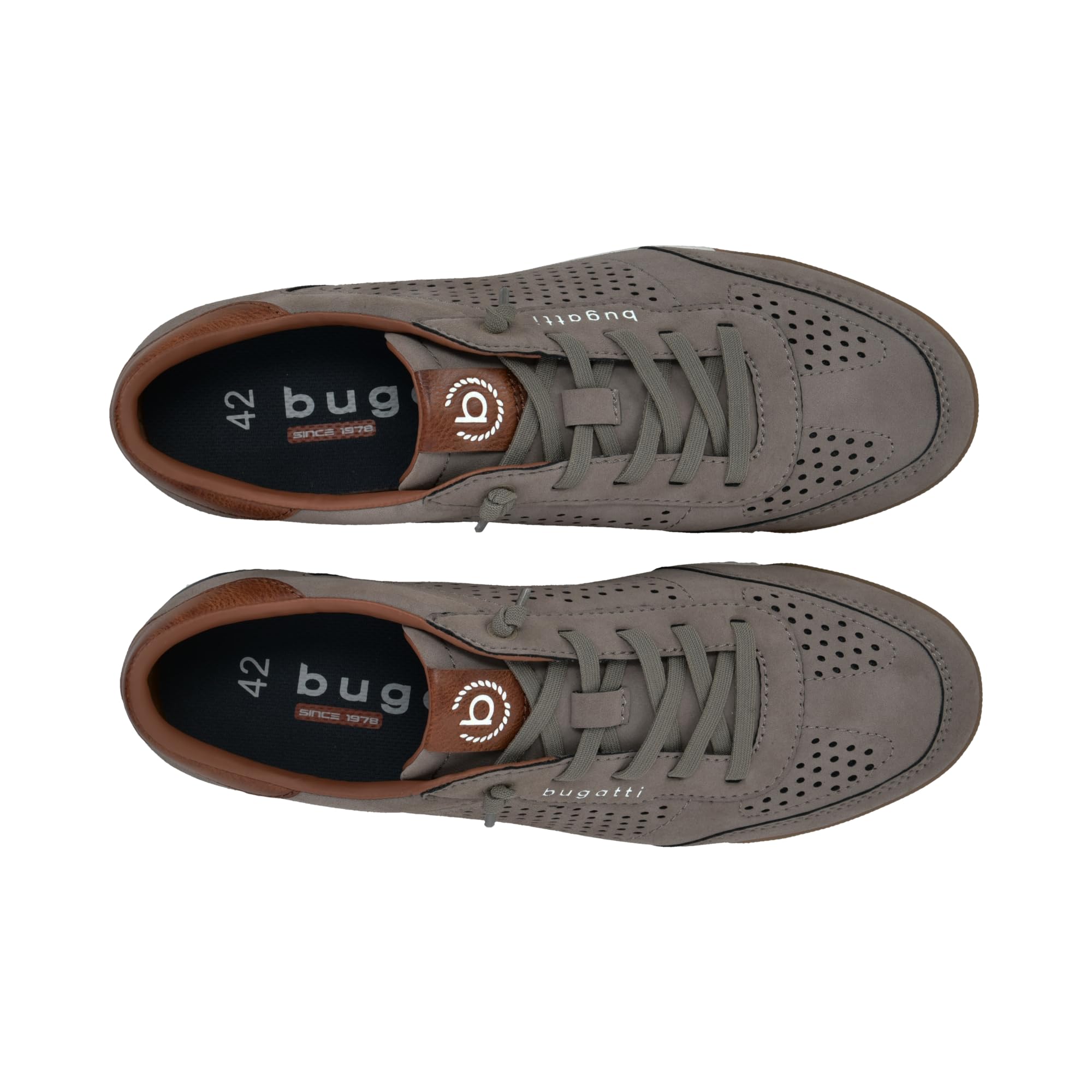 bugatti man Herren Low-Top Sneaker, Männer Sneaker, Wechselfußbett