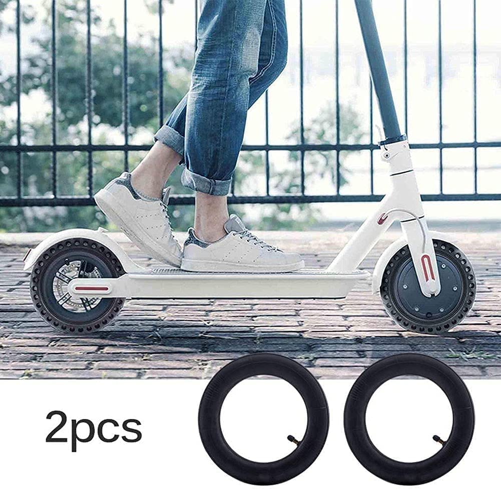 Pneu de Chambre à air de Scooter électrique de 8,5 Pouces, épais et résistant à l'usure, Roues M365 Pneu intérieur en Caoutchouc Roues de Rechange gonflées