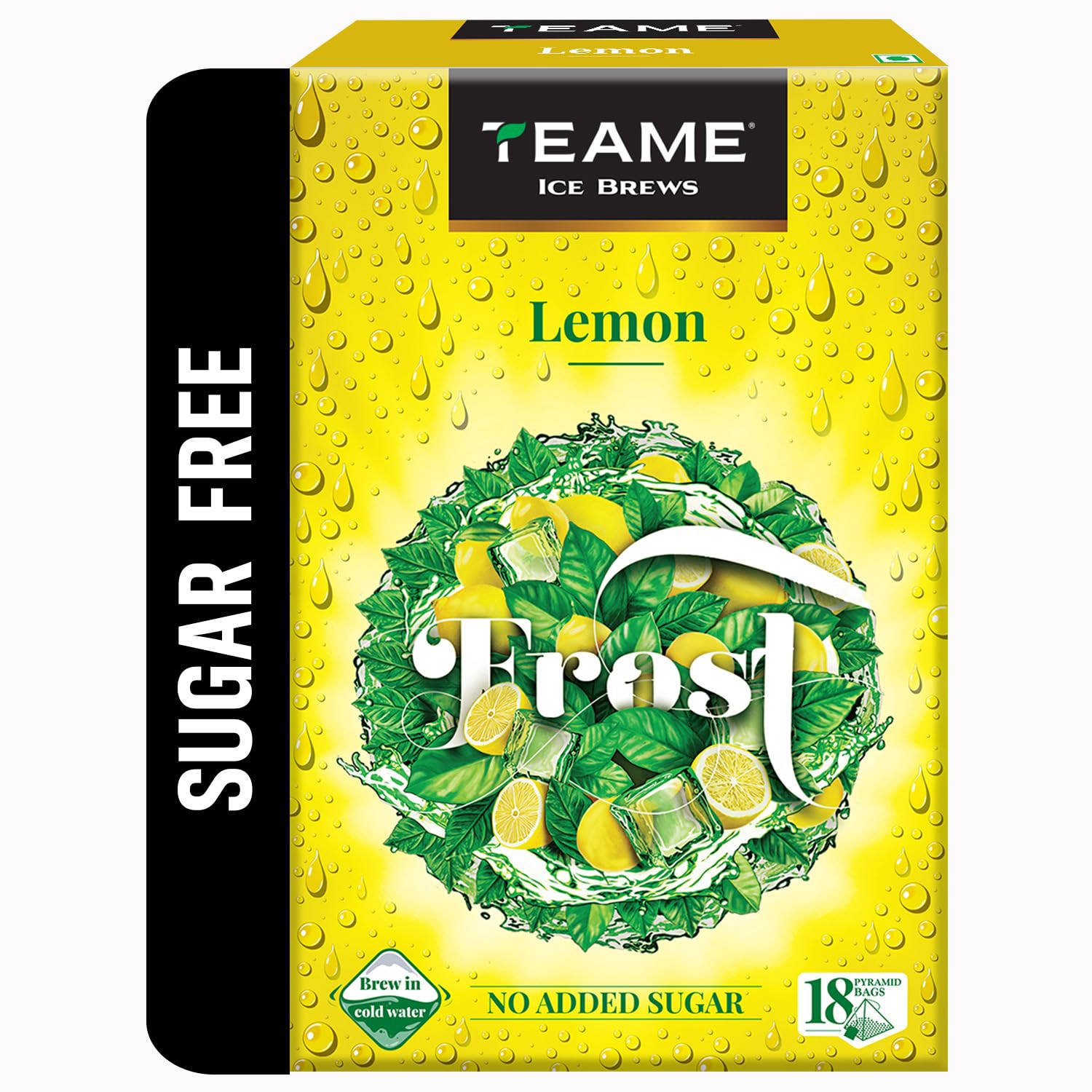 TE-A-ME Lemon Ice Tea - 18 Tea Bags | Lemon Ice | Sugar Free Iced Tea