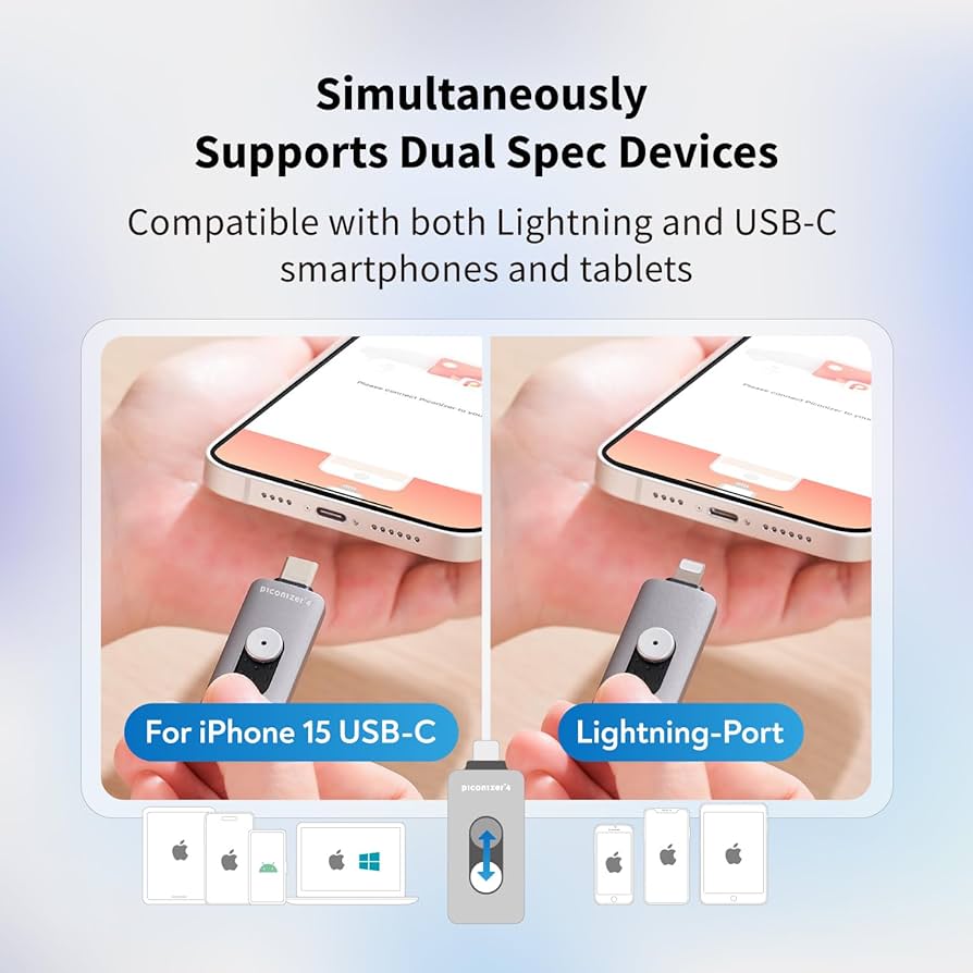 新品未使用未開封　ピコナイザー4　Maktar 128GB メモリースティック 楽天市場】Maktar Piconizer4 ピコナイザー【スマホに挿すだけ