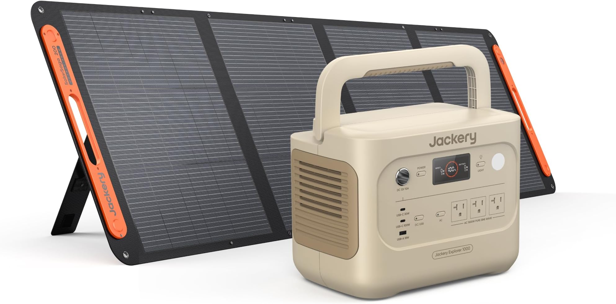 Jackery Solar Generator Explorer 1000