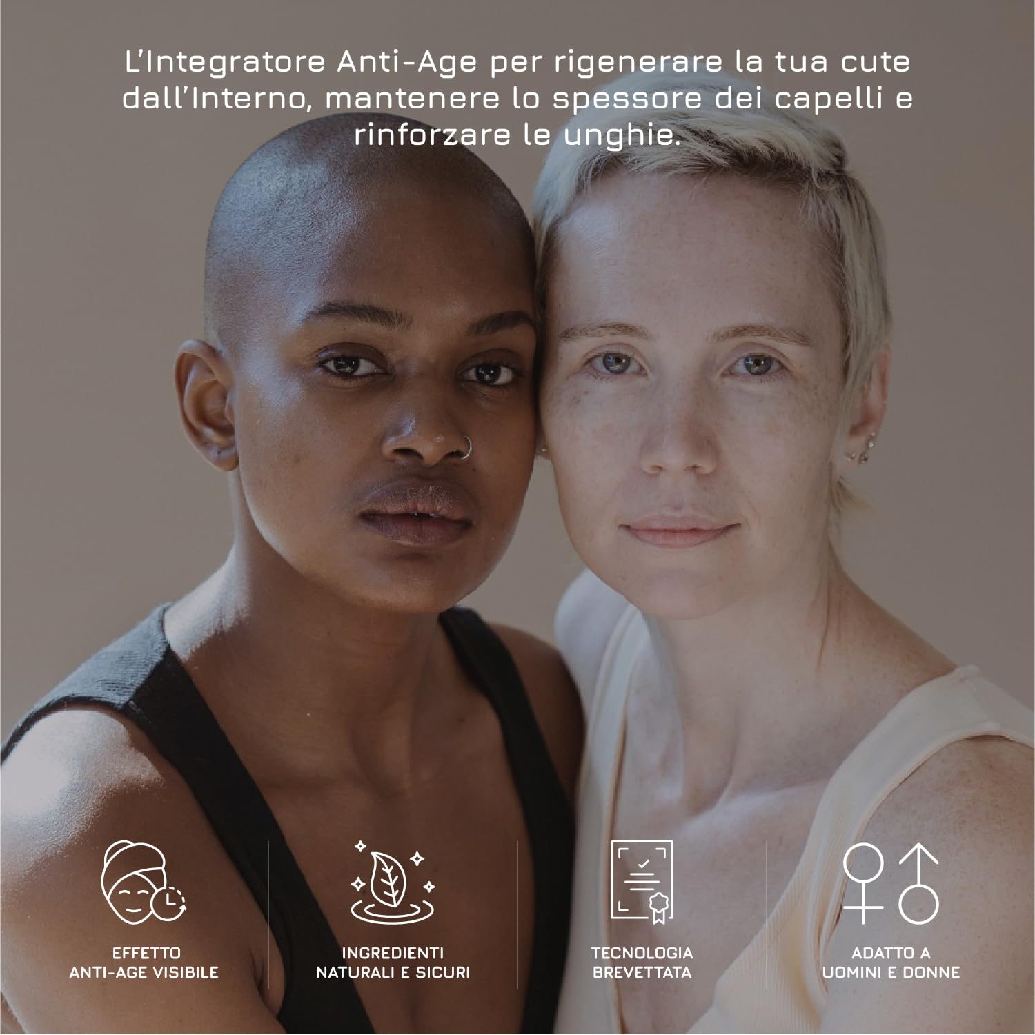 Nashira® Collagene Marino Liquido VERISOL® Doppia Concentrazione 5000mg | 10 Fialoidi da 25ml Bevibili | Con Acido Ialuronico, Vitamina C, Biotina | Formula Premium Biodiversa | Pelle, Capelli, Unghie