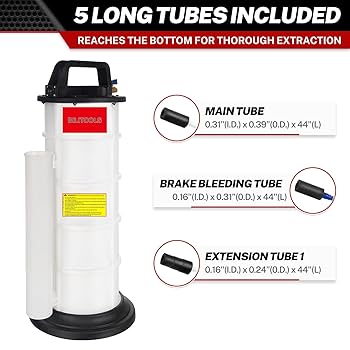 Amazon.com: BILITOOLS 9L Vacuum Oil Pump Extractor Air