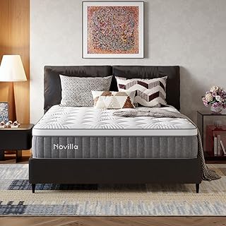 Novilla Matratze 90x200, H3 7-Zonen Duale Kühltechnologie Schaummatratze, 25 cm Höhe Kaltschaummatratze, Stabiler Rand, Bequem und atmungsaktiv Rollmatratze, Öko-Tex Zertifiziert