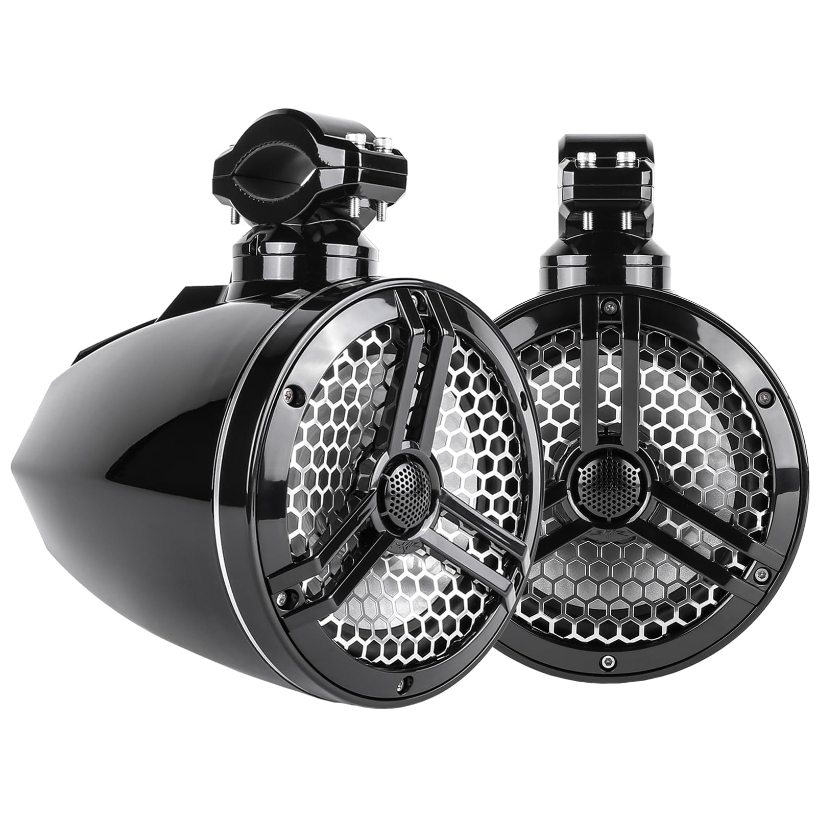 The best tower speakers of 2026 for 2026 Skar Audio SK65MB-TWR 6.5" 2-Way Marine Full Range 320 Watt Coaxial Tower Speakers, Pair (Black)