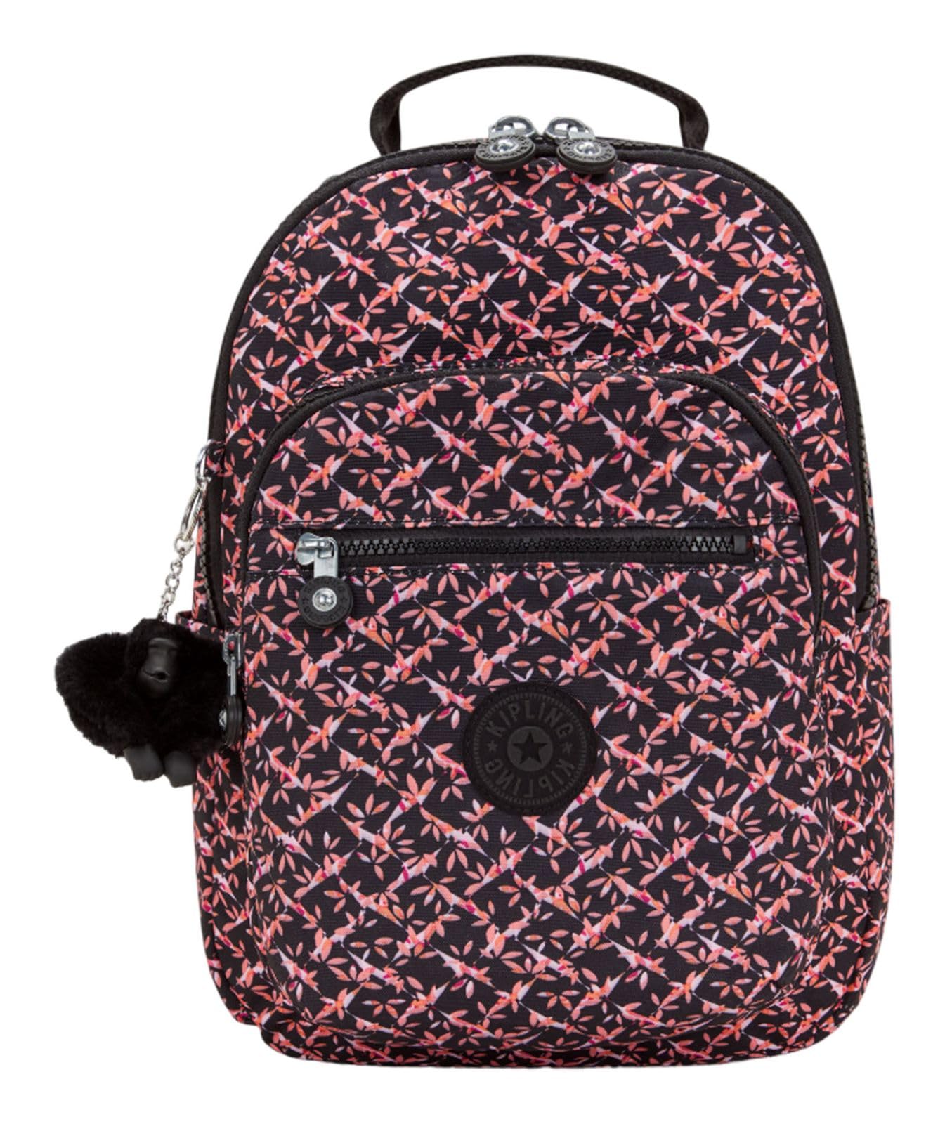 Kipling Seoul S, Borsa Messenger Unisex - Adulto, Dancing Bouquet, 16 x 25.5 x 35 cm