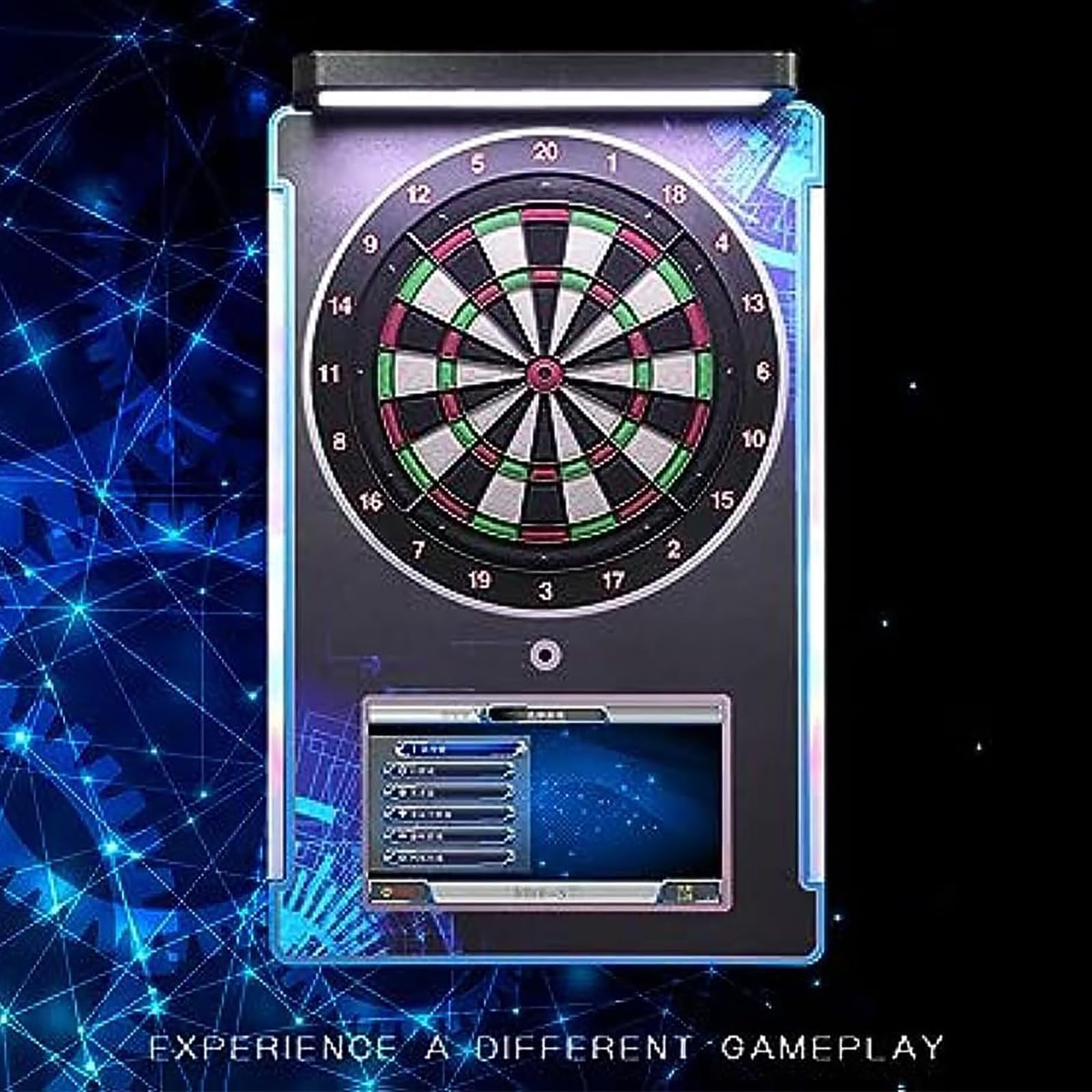 Diana Electrónica Carromco Panthera 301 - Con 6 Dardos Suaves, 500 Juegos, Para Hasta 8 Jugadores