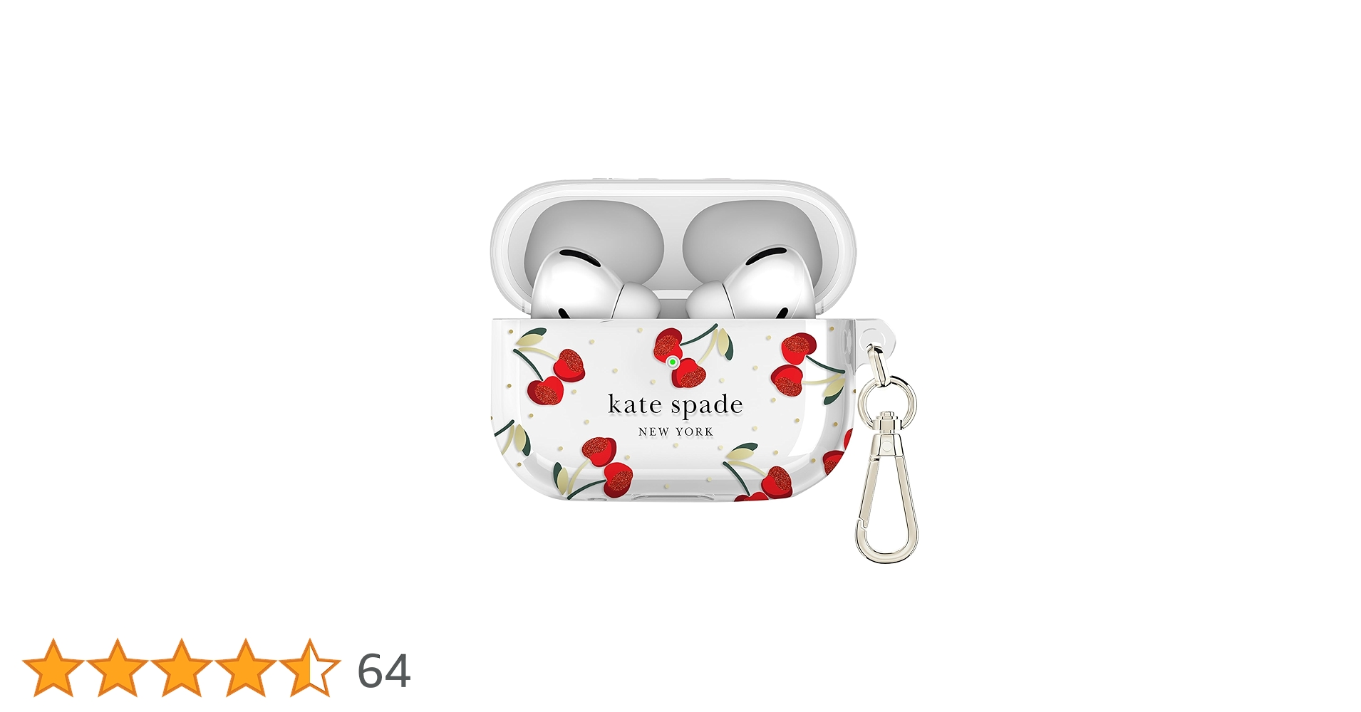 kate spade NEW YORK - KATE SPADE iPhone13Pro AirPods proケース付 Amazon.com: Kate Spade New York Protective Case for AirPods