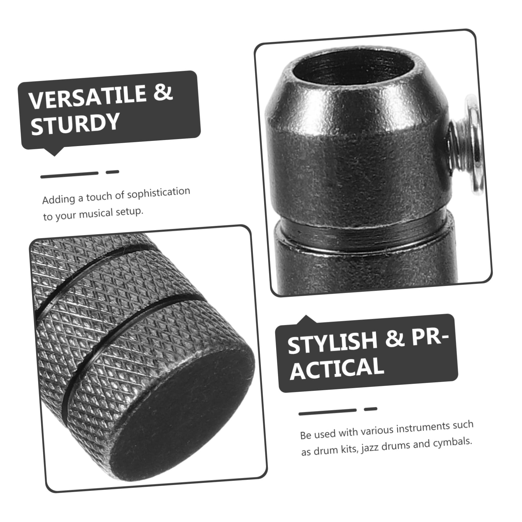 FAVOMOTO Cymbal Boom Stand Arm Counterweight Drum Hardware for Enhanced Performance