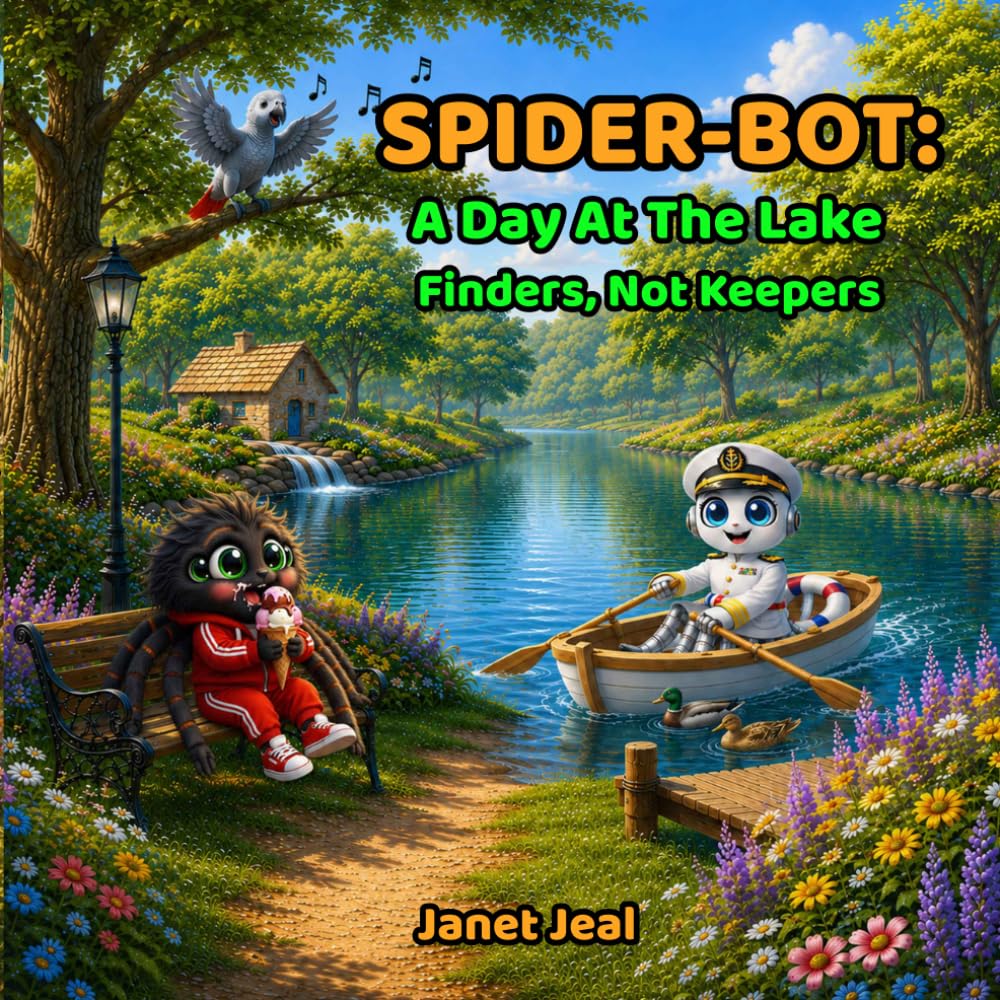 Spider-Bot: A Day At The Lake Finders, Not Keepers (Charlie and the Bots)