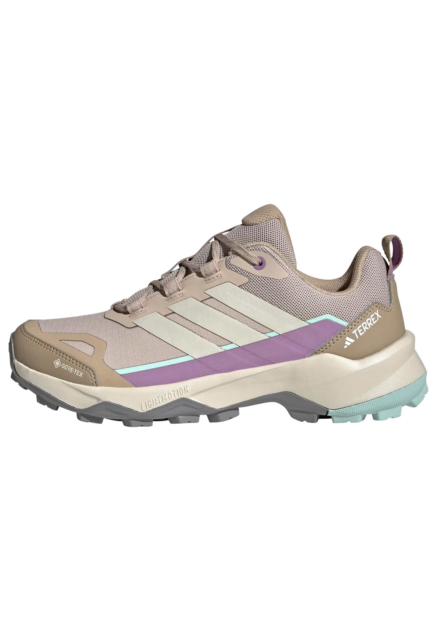 adidas Women's Terrex Skychaser AX5 Gore-TEX Hiking Shoes, Wonder Taupe/Alumina/Preloved Purple, 9.5 UK