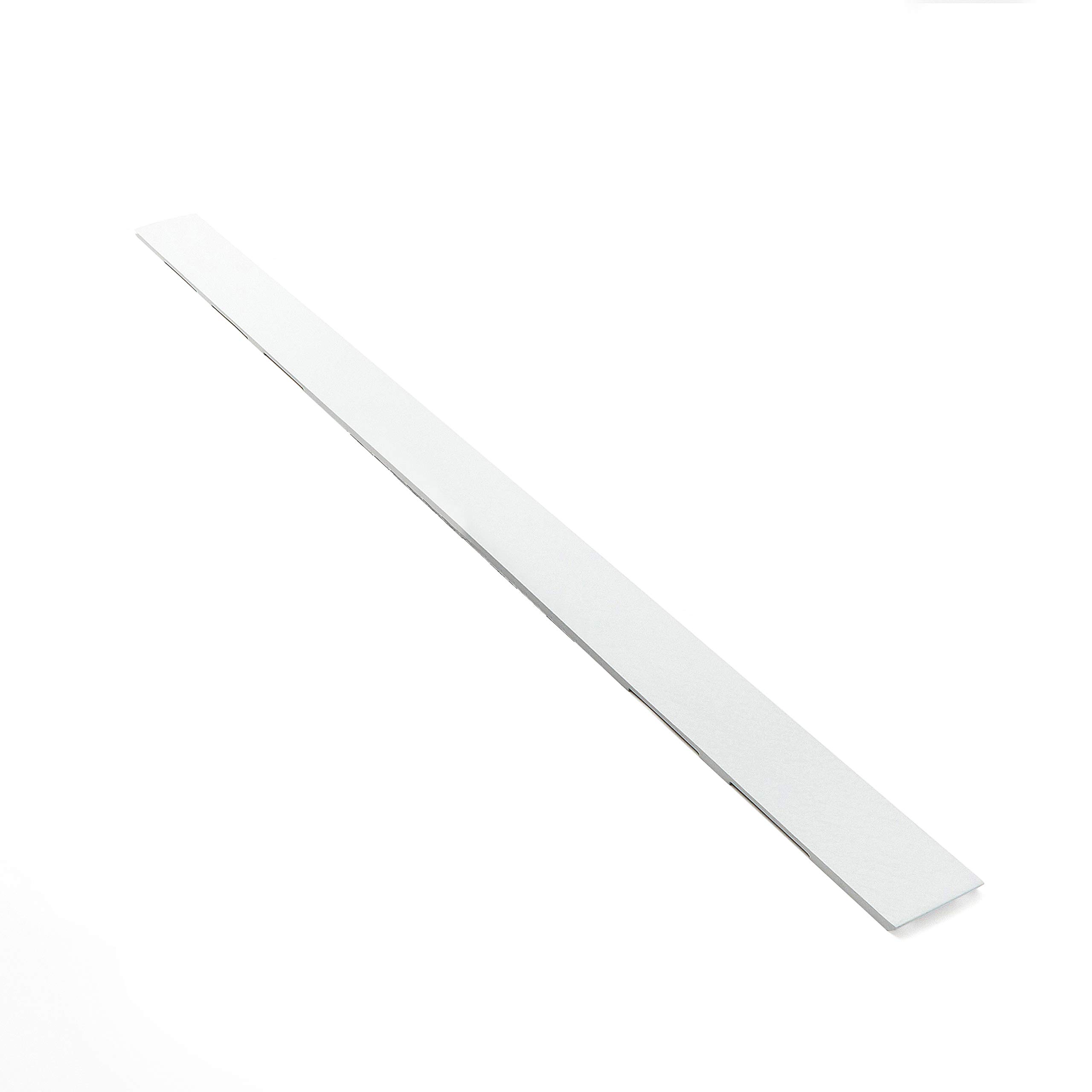 Milano White Rasa Slate Effect Rectangular Shower Tray Side Panel Fixing Kit - 1800Mm
