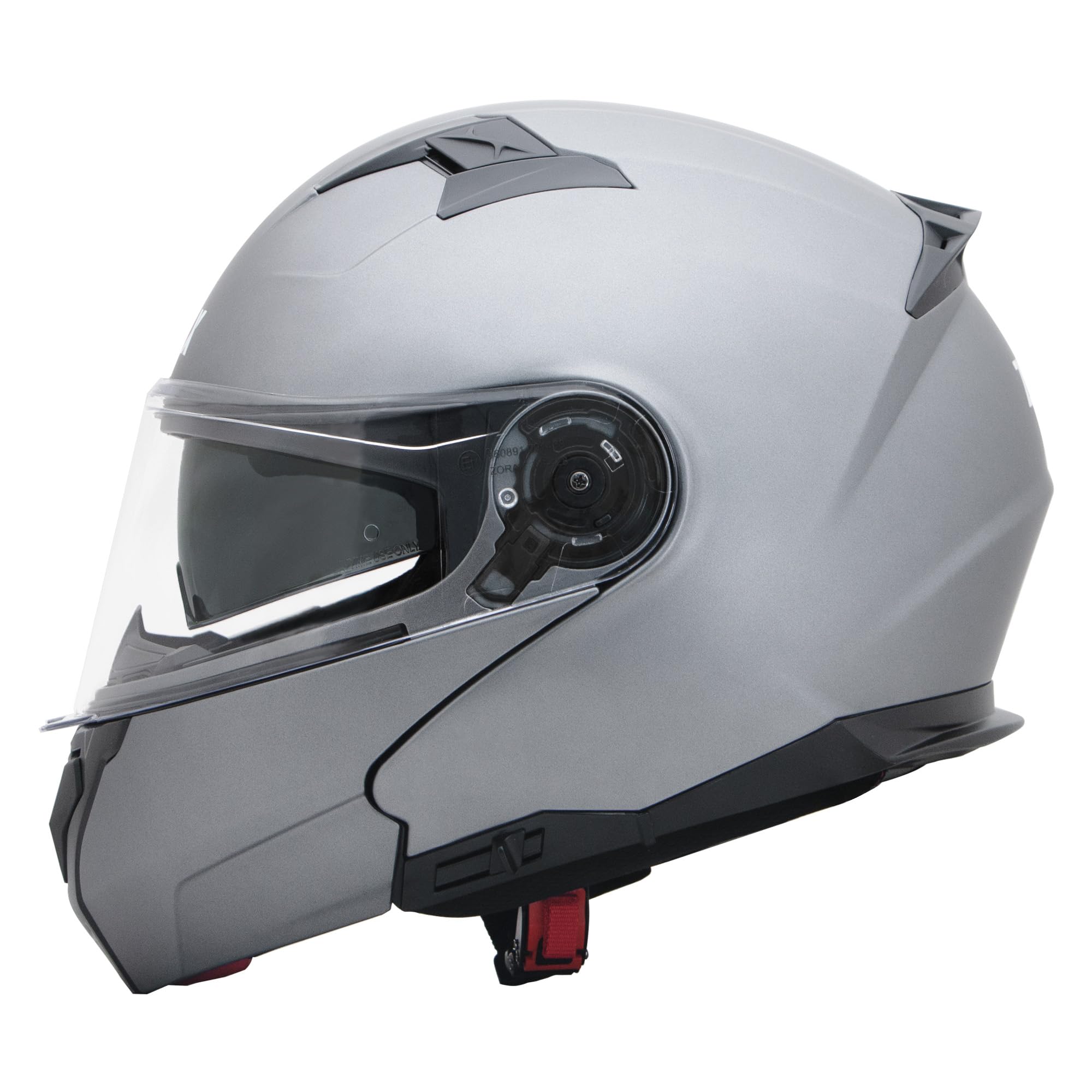 Zorax ZOR-729 Flip Up Helmet With Double Visor Motorbike Ece 2206
