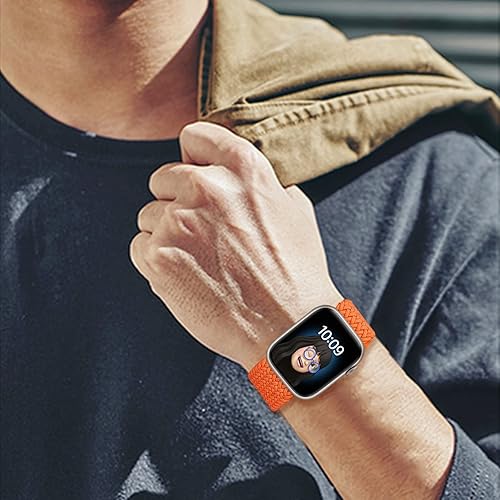 Miniatura 4 de DOBSTFY Compatible con la Correa de Apple Watch 38mm 40mm 41mm 42mm 44mm 45mm 46mm 49mm para Mujeres y Hombres, Correa de Apple Watch Elástica y