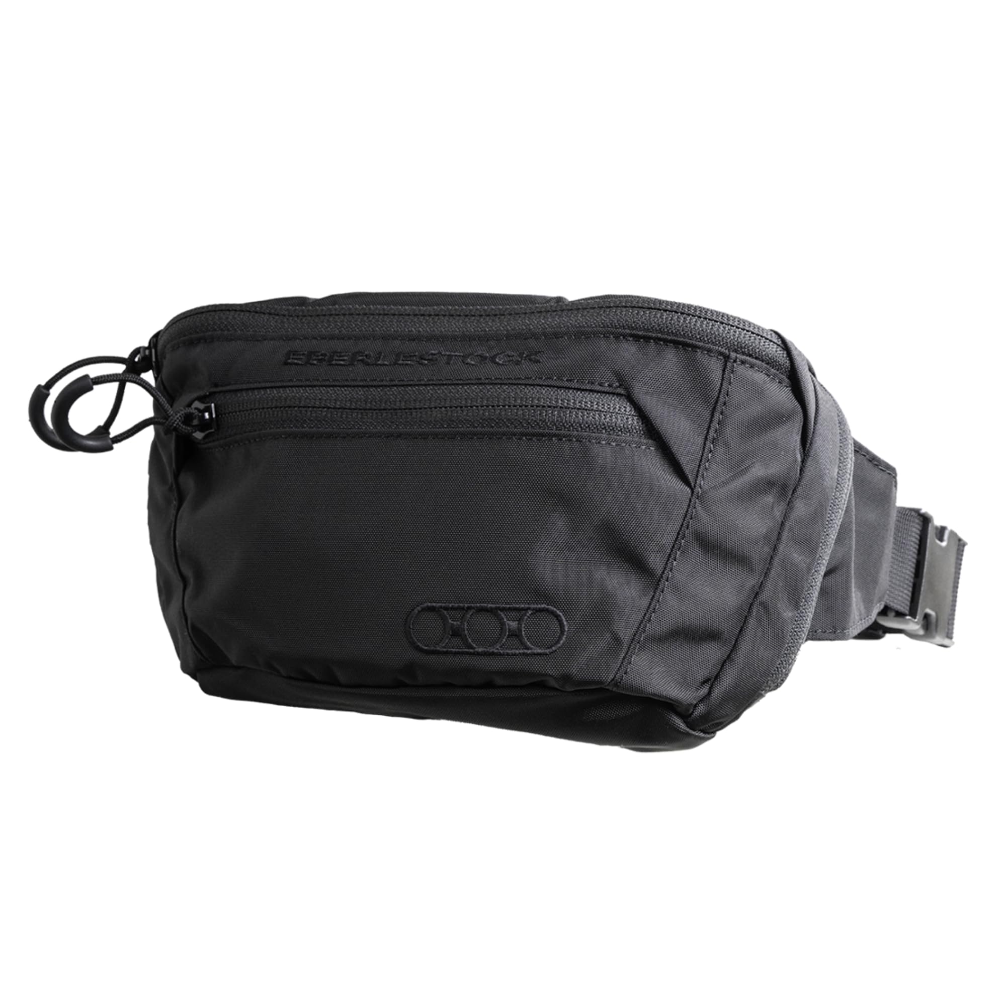 Eberlestock Bando Bag - Tactical Men's Fanny Pack w/Adjustable Waist Belt, Zippered Pockets, Compact Lightweight Belt Bag, Everyday Hip Pouch for Travel Outdoor Running Hunting, Black