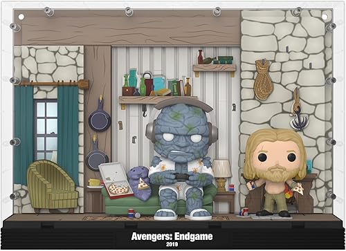 Miniatura 2 de Funko POP! Moments Deluxe: Marvel Avengers Endgame - Thor's House - Figura de vinilo coleccionable - Idea de regalo - Producto oficial - para niños