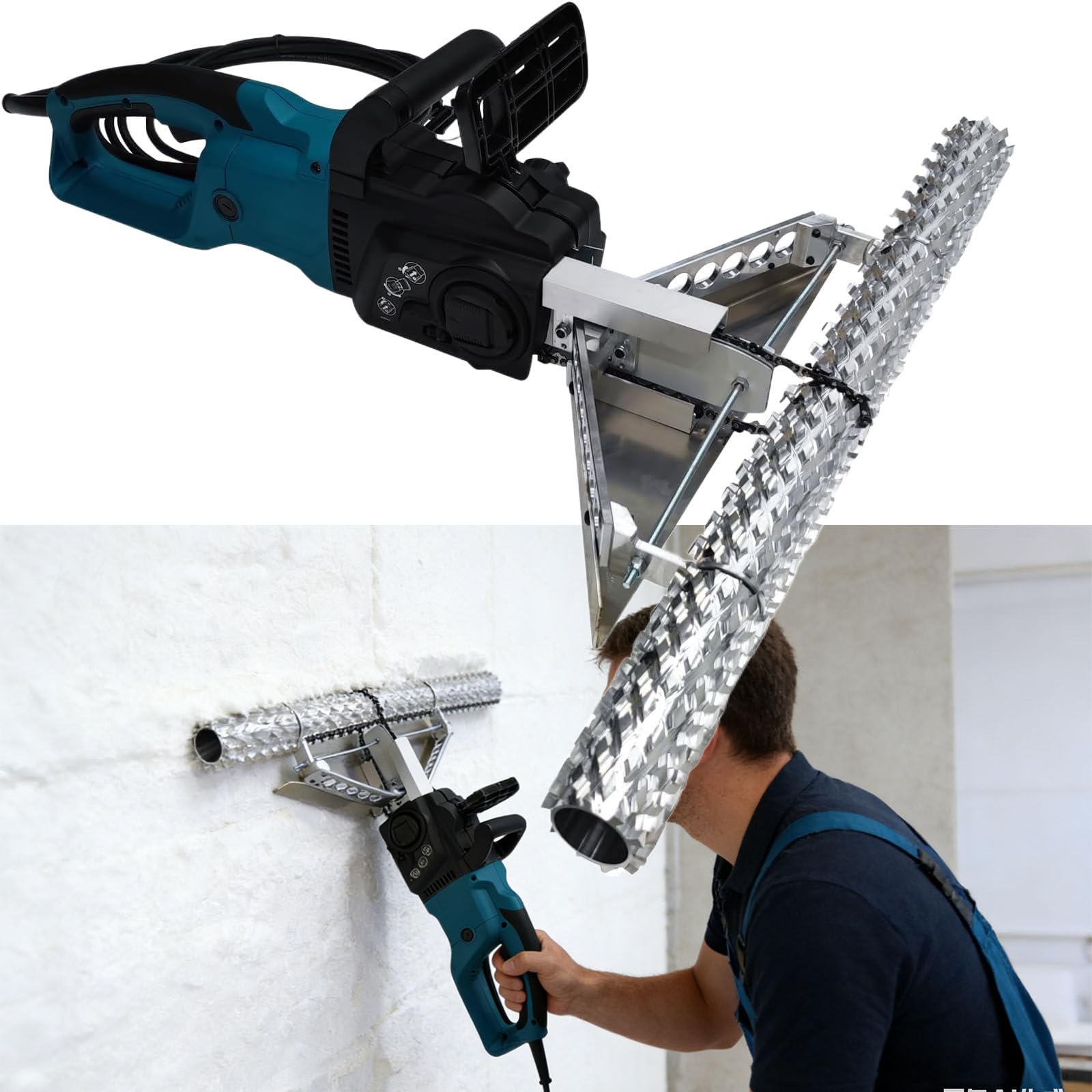 Strumento di taglio isolante in schiuma, 1800 W a celle chiuse e a celle aperte, pialla in schiuma spray per taglio e rimozione, ideale per macchine spruzzatrici in poliuretano