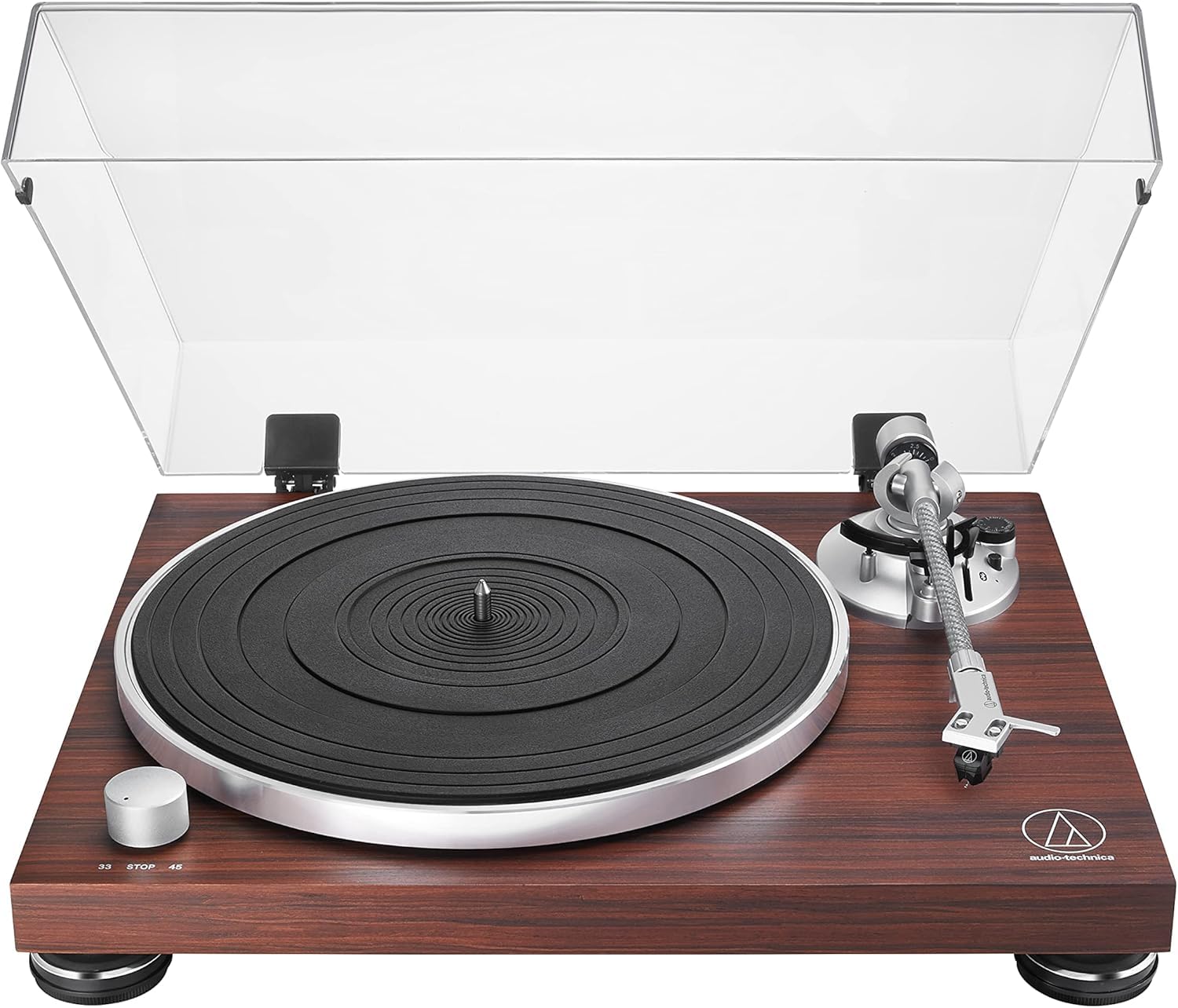 LPW50BTRW Manual Belt-Drive Turntable (Wireless & Analogue) Rosewood