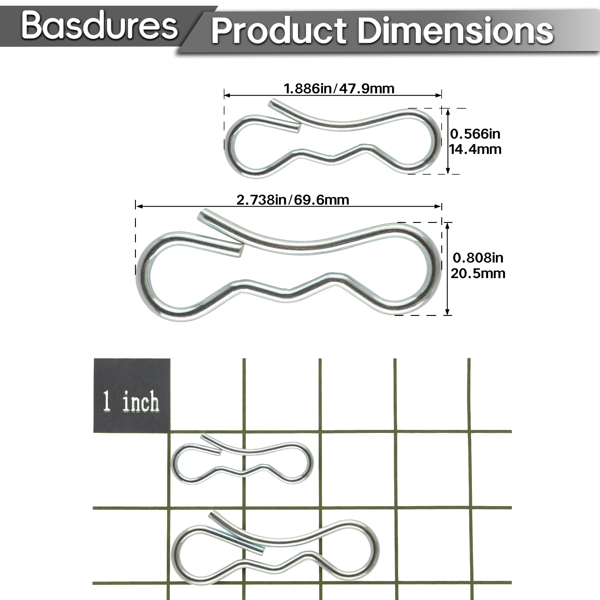 moca♡ Amazon.com: Lawn Mower Deck Clip Set 194209 194208 Bow Tie Lock
