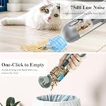 Handheld Vacuum Cordless - 17000Pa Car Vacuum Cleaner High Power with LED/SOS Light, 120W Mini Portable Rechargeable Vacuum Cleaner for Car Home Office Pet Hair