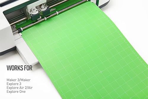 Vista 9 de Alfombrilla de corte de 12 x 24 pulgadas para Cricut Maker 3/Maker/Explore 3/Air 2/Air/One (agarre ligero, agarre estándar, agarre fuerte), 3
