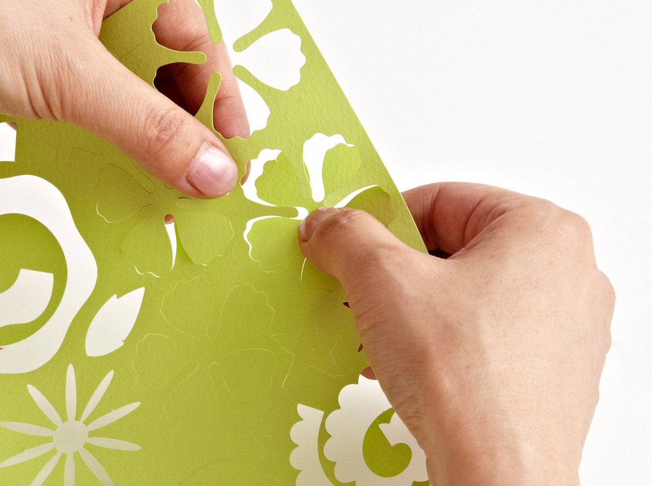 NK craft Blossom papier RED101