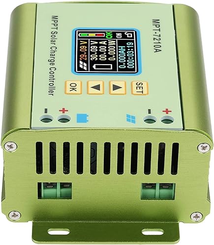 Miniatura 9 de Controlador solar MPPT DC12-60v, MPT-7210A controlador LCD Pantalla LCD Regulador de panel solar de energía para batería de litio