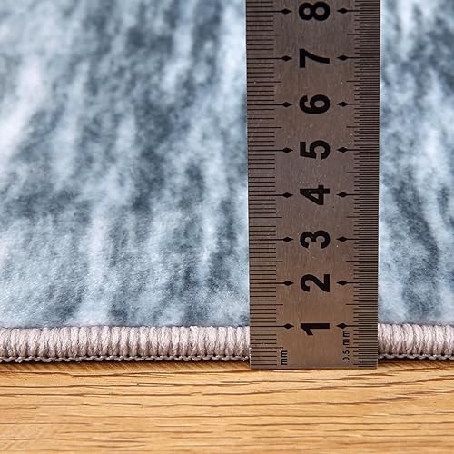 Miniatura 5 de GAOMON Alfombra de pasillo suave de 2 x 8 pulgadas, contemporánea, degradado, abstracto, para entrada, tapete de cocina moderno, vintage,