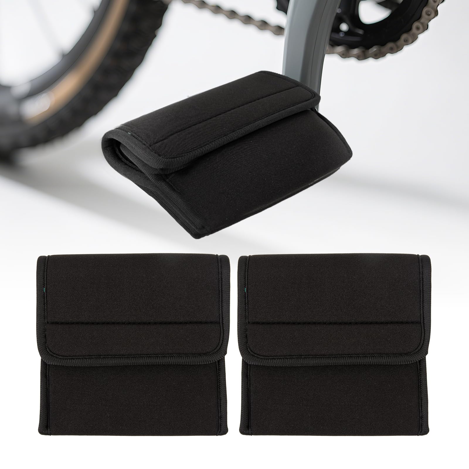2 Pcs bicycle pedal cover,pedal covers,Prevent Damage and Abrasion in Transit and Warehousing,for bicycle transport protection,bicycle pedal covers,folding bicycles,exercise bikes and mountain bikes