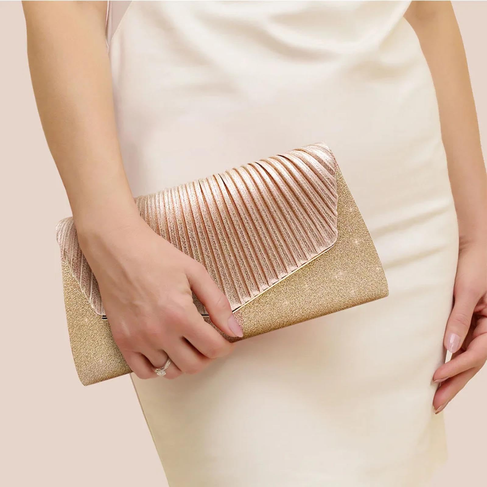 Abendtasche Damen Clutch Pailletten Abend Clutch Taschen Kette Schulter Umhängetasche Clutches Party Hochzeits Tasche