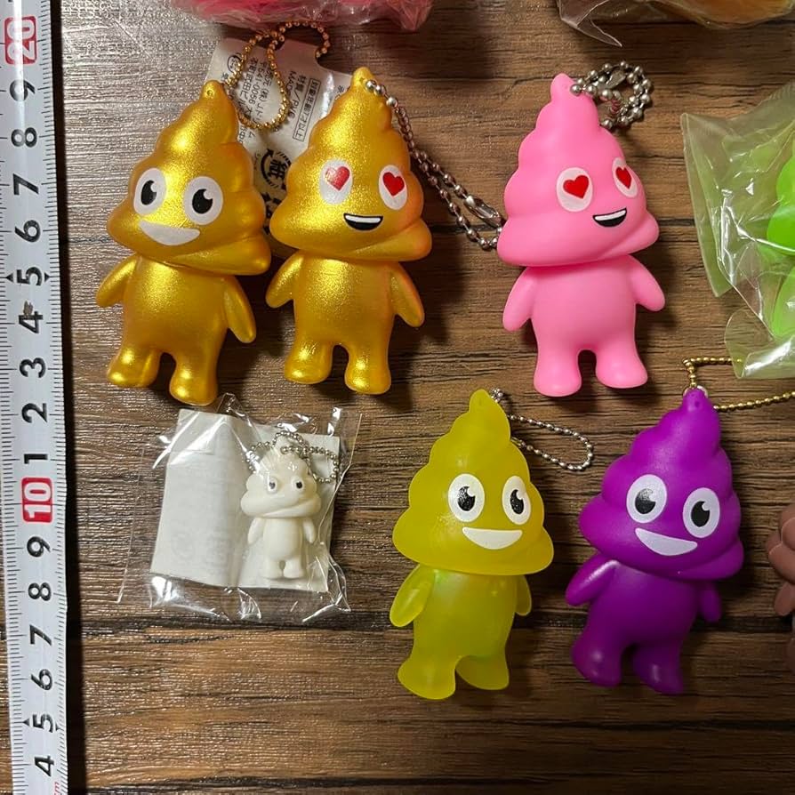 うんちくん ソフビマスコット　大中小色々サイズ　詰め合わせセット　21個セット Amazon.co.jp: うんちくん ソフビマスコット 大中小色々サイズ