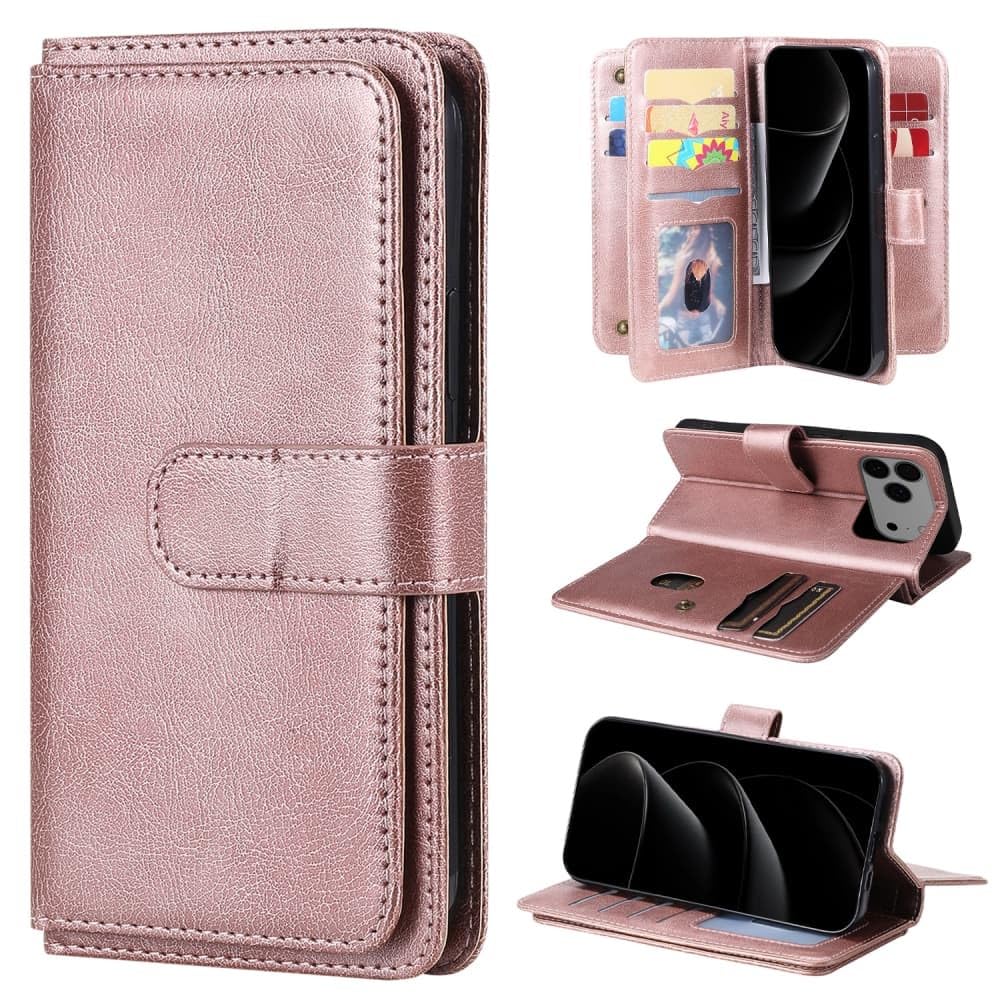 Étui iPhone 13 or rose aimanté pour éviter les rayures - 8
