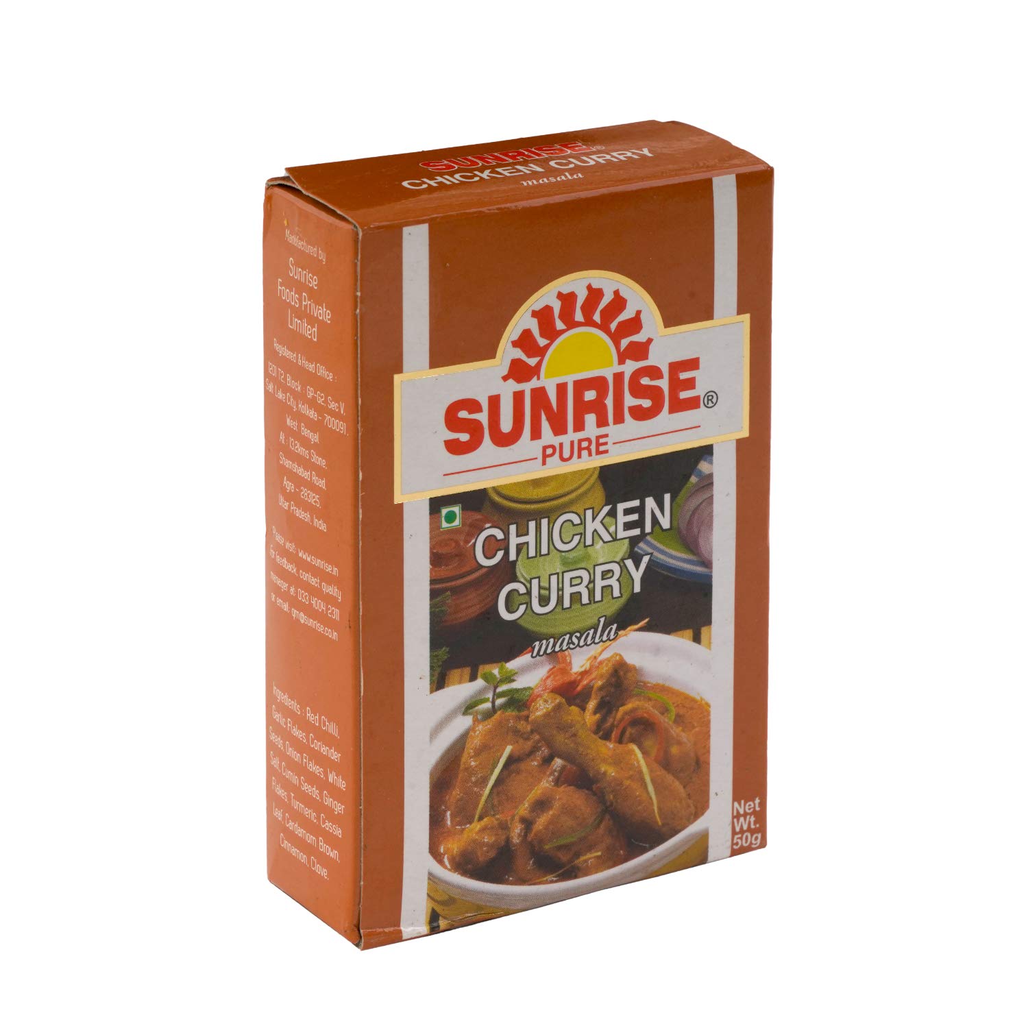 Sunrise Chicken Curry Masala Powder 50gm Box Pack Of