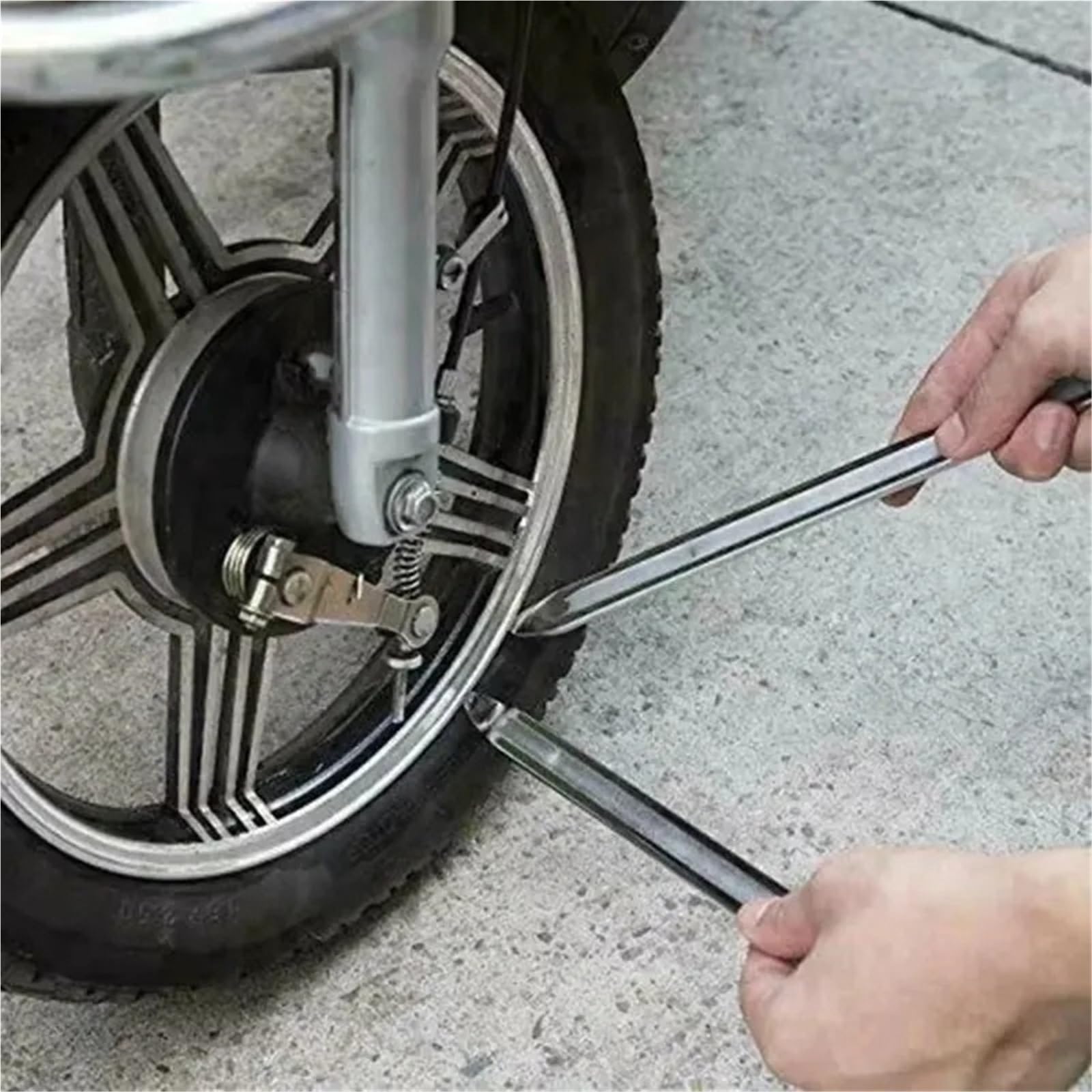 Palanca Herramienta De Extracción Neumáticos, for Motocicleta, Abridor Aro for, Accesorios Varilla Repuesto 25cm for Bicicleta Y Coche para Reparar Bicicletas