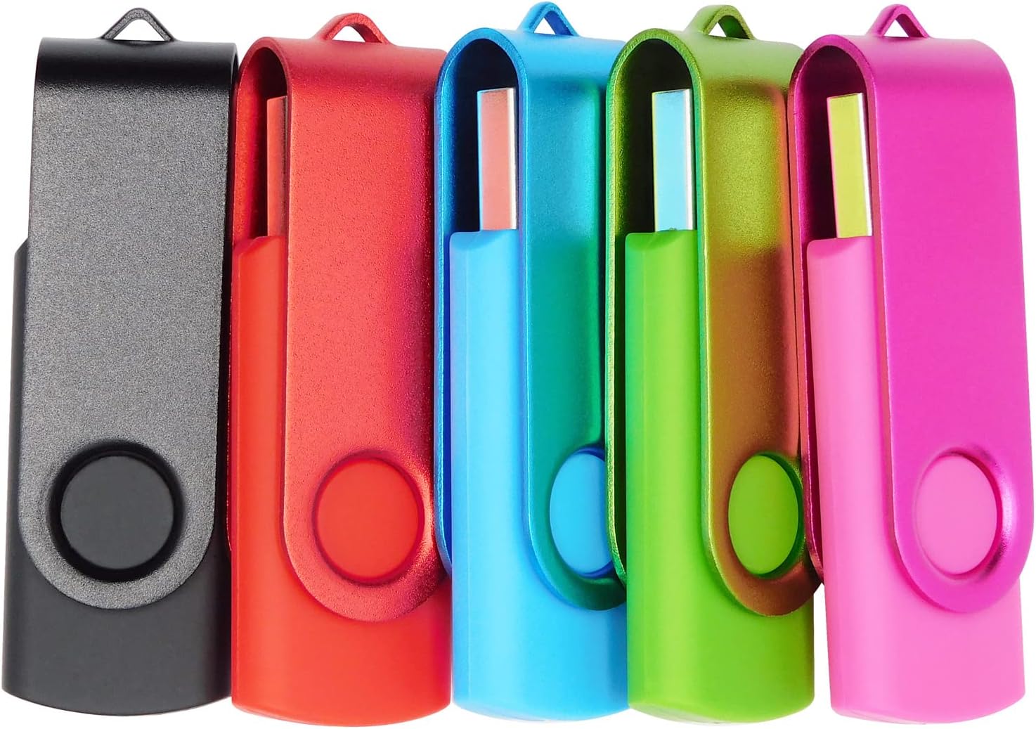 64GB USB Flash Drives Memory Sticks Thumb Drive 5 Pack with Professional Electronic Product Storage Bag