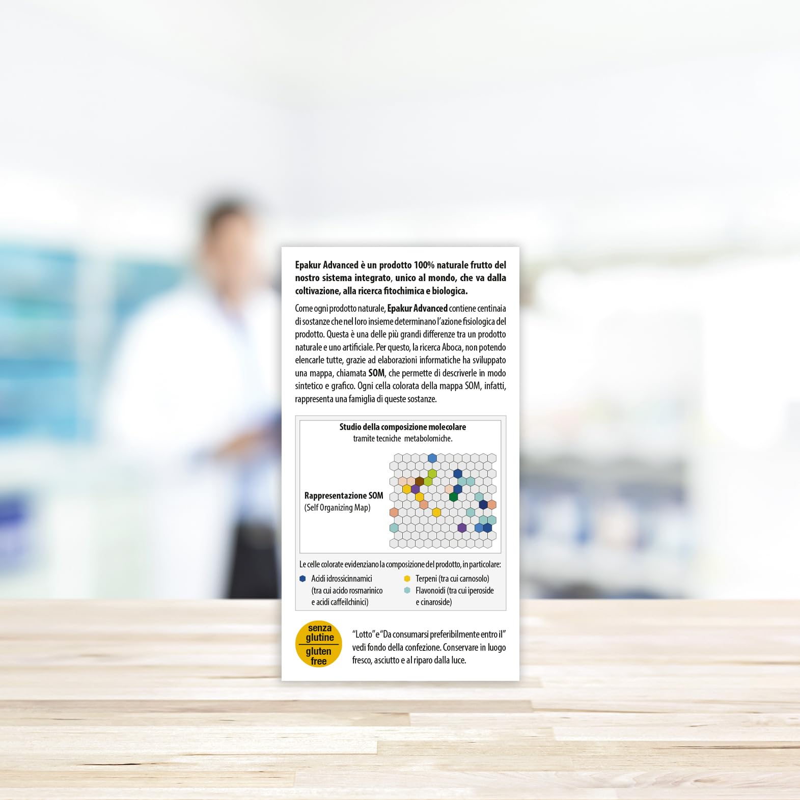 Aboca Epakur Advanced 50 Capsule - Supporta la Salute del Fegato, la Detossificazione e la Digestione con Carciofo. Contribuisce alla Degradazione dei Grassi con Matè