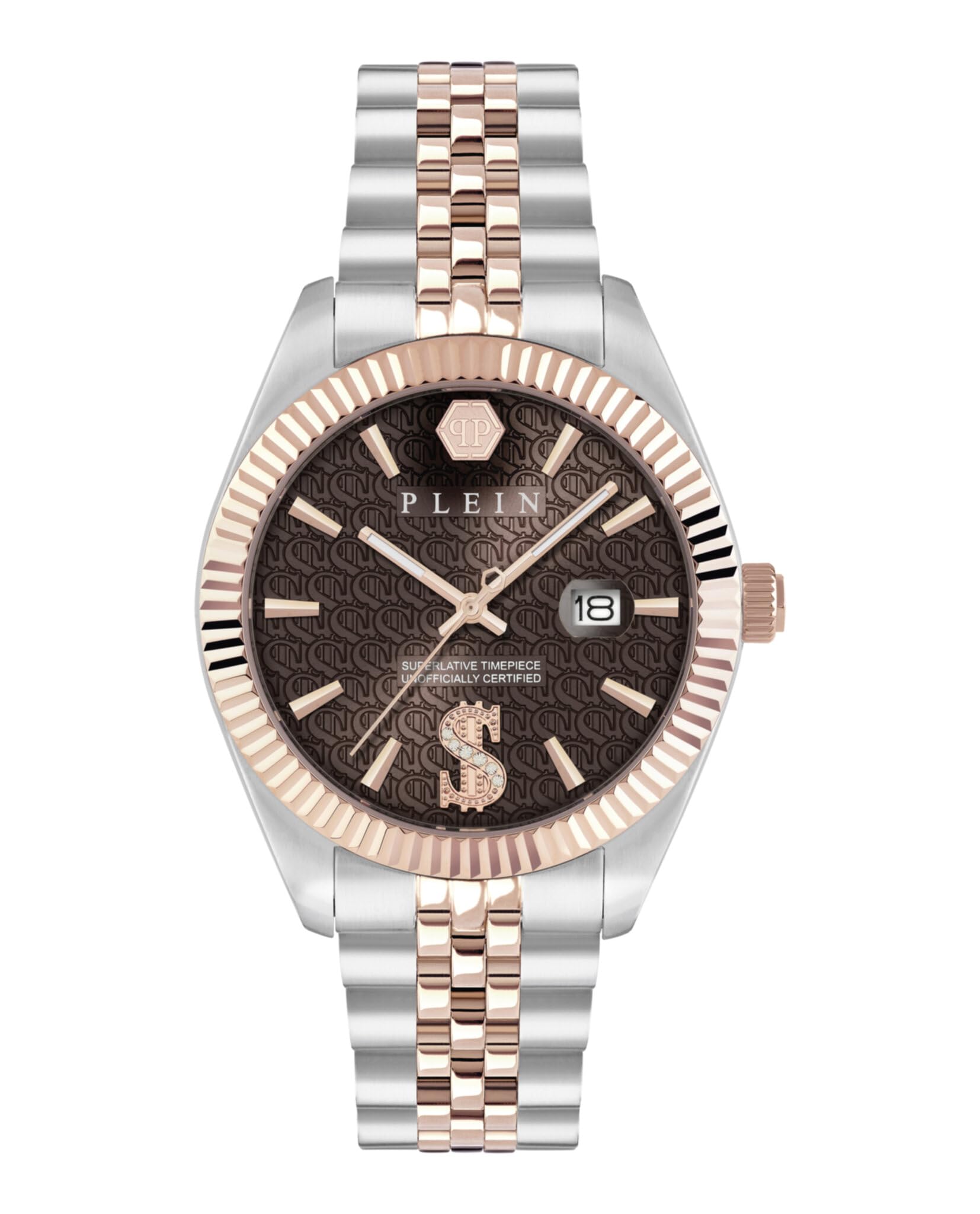 Philipp Plein Men's Analogue Quartz Watch Date Superlative