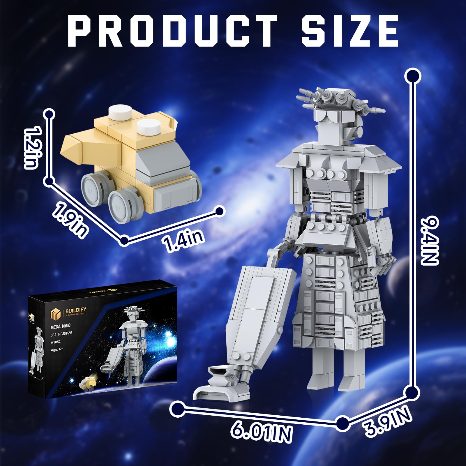 Amazon.co.jp: Mega Maid スペースボール I クリエイティブ組み立て