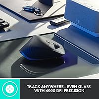 Vista 10 de Teclado Inalámbrico Iluminado Mecánico de Tamaño Completo Logitech MX, Táctil Silencioso, y Paquete de Mouse Inalámbrico Bluetooth de Rendimiento MX