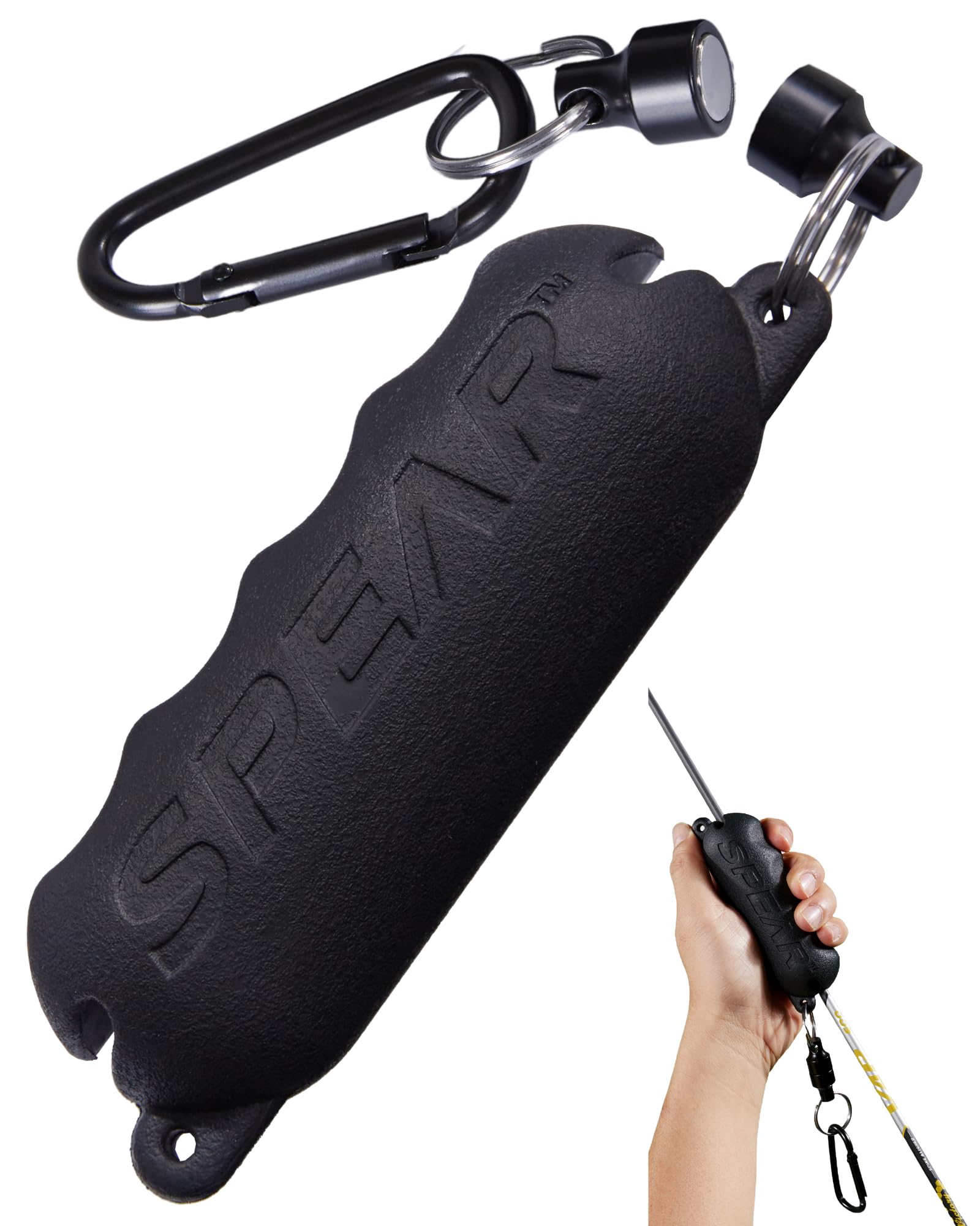 Legend Spear Archery Arrow Puller with Improved Magnetic Buckle, Rubber Crossbow Bolt Puller, NANOGRIP Technology, Arrow Puller Gripper Tool, Crossbow Accessories Kit, Archery Equipment & Accessories