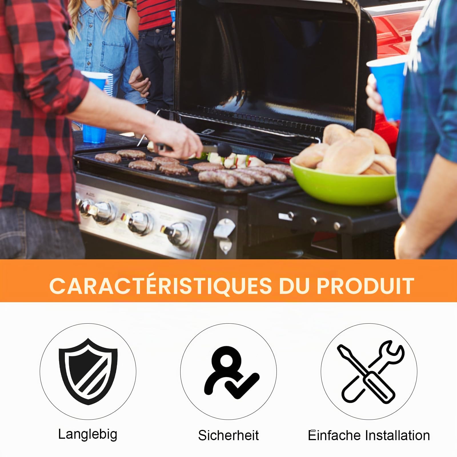 Adaptateur gaz Allemand Kit de 4 adaptateurs pour Adaptateur Bouteille gaz raccord gaz en Laiton pour Le raccordement de détendeurs à des Bouteilles de gaz étrangères