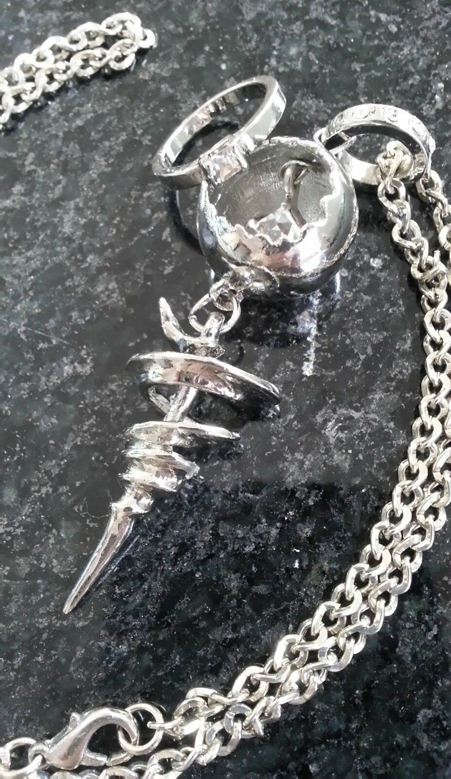 Final Fantasy XIII-2 Serah Farron Collier & Anneau | FF13 Necklace Cosplay