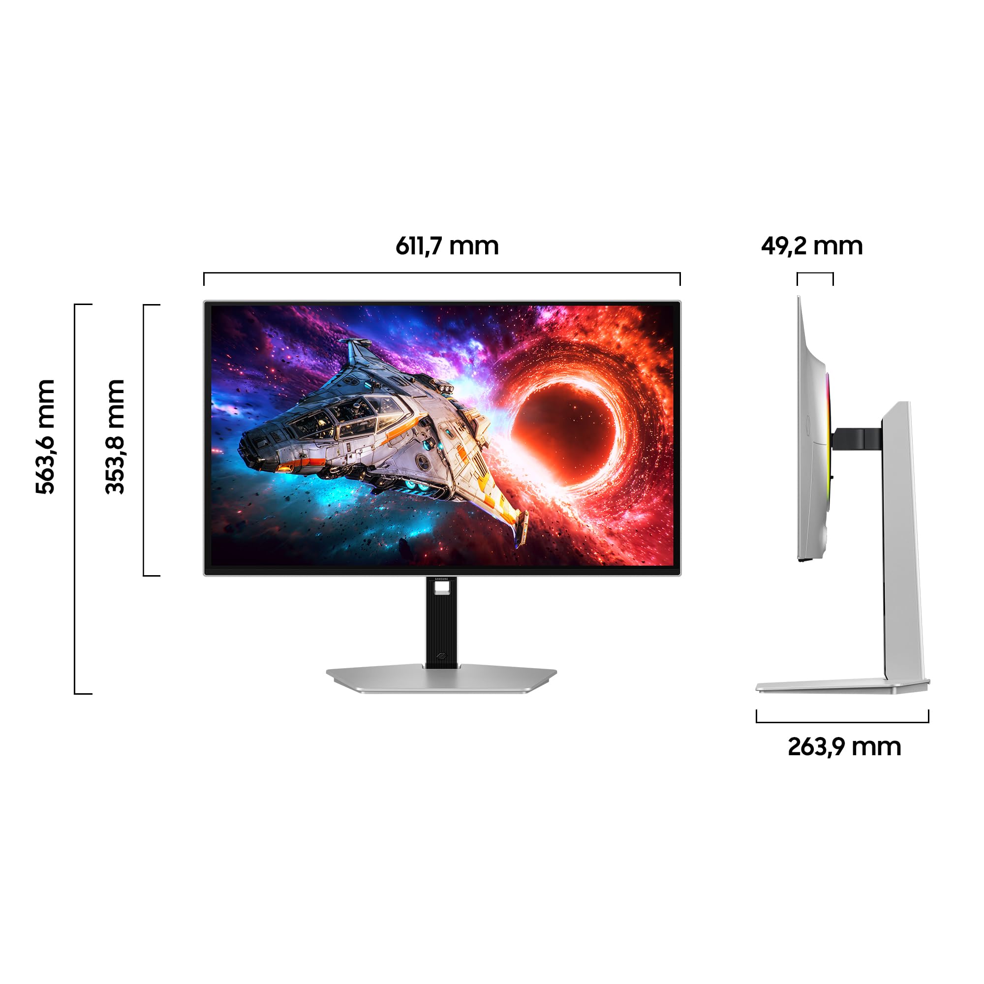 Samsung Odyssey OLED G8 32 Zoll G80SH 4K QD-OLED 240Hz Gaming Monitor